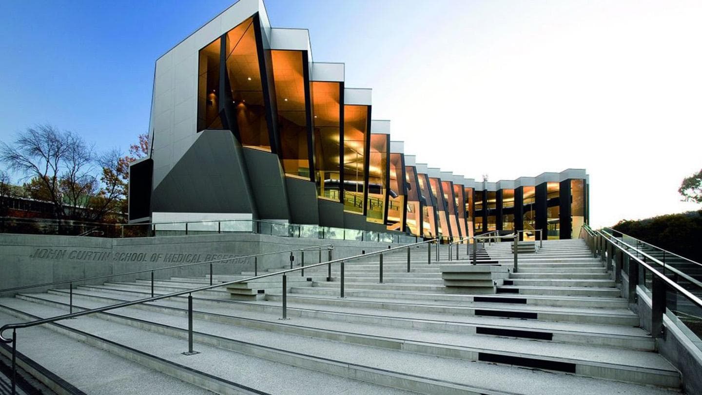 Australian National University university campus in ACT, Australia
