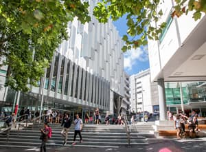 Auckland University of Technology university campus in AKL, New Zealand