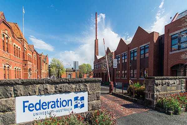 Federation University of Australia university campus in VIC, Australia