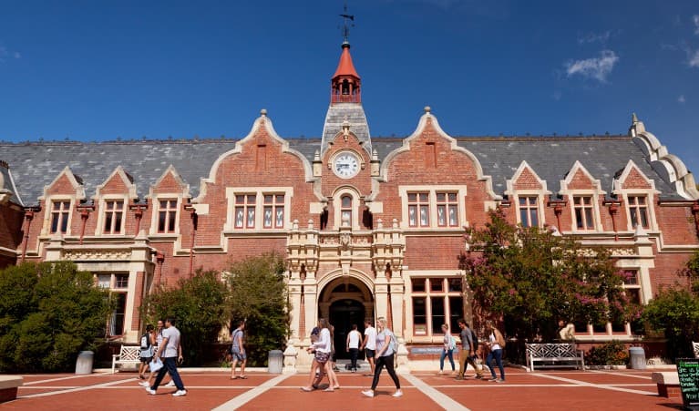 Lincoln University university campus in LIN, New Zealand
