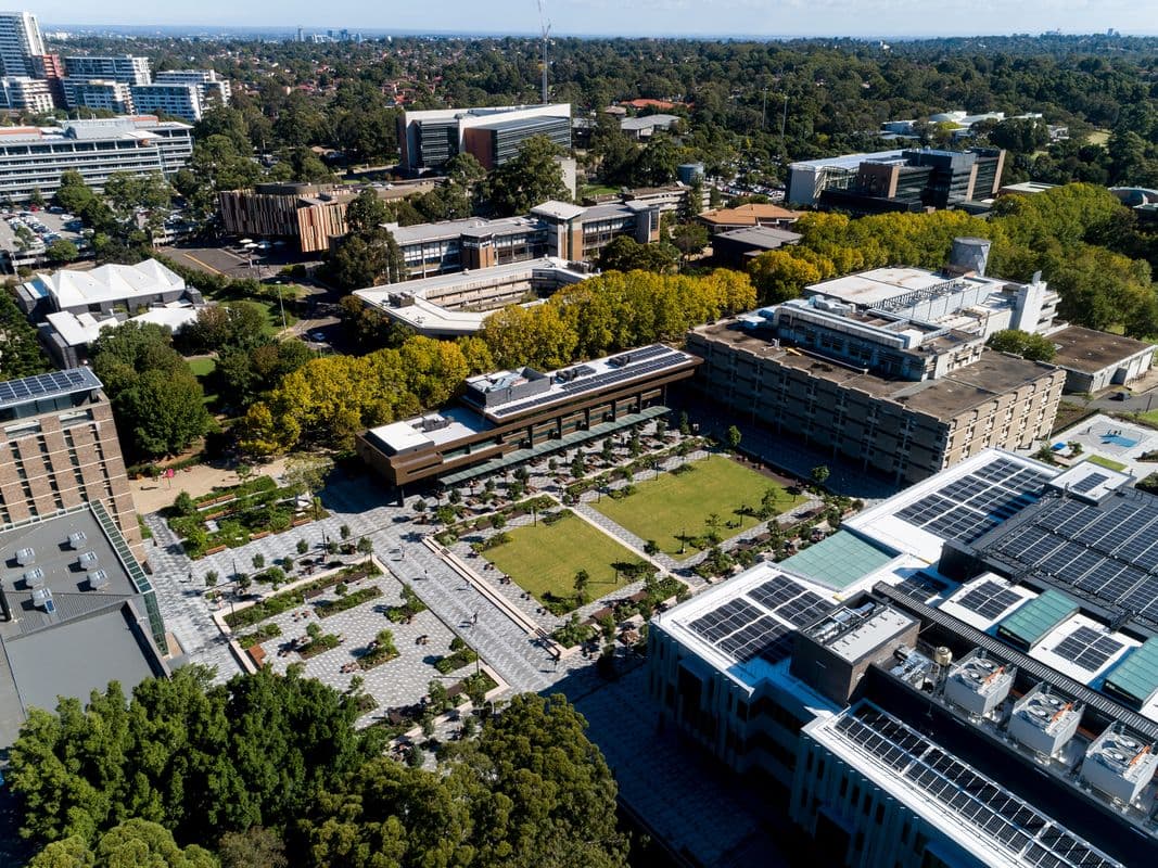 Macquarie University university campus in NSW, Australia