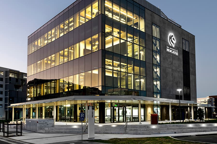 University of Newcastle university campus in NSW, Australia