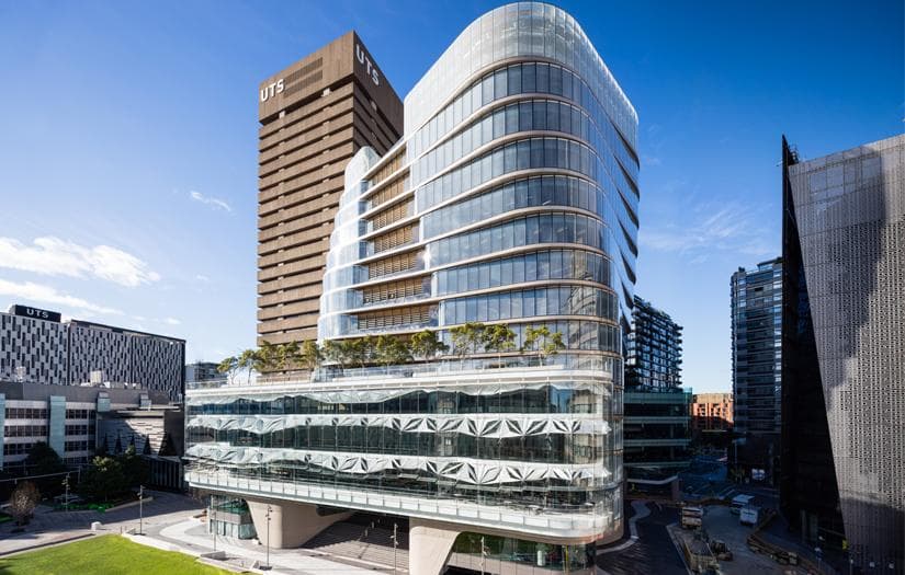 University of Technology Sydney university campus in NSW, Australia