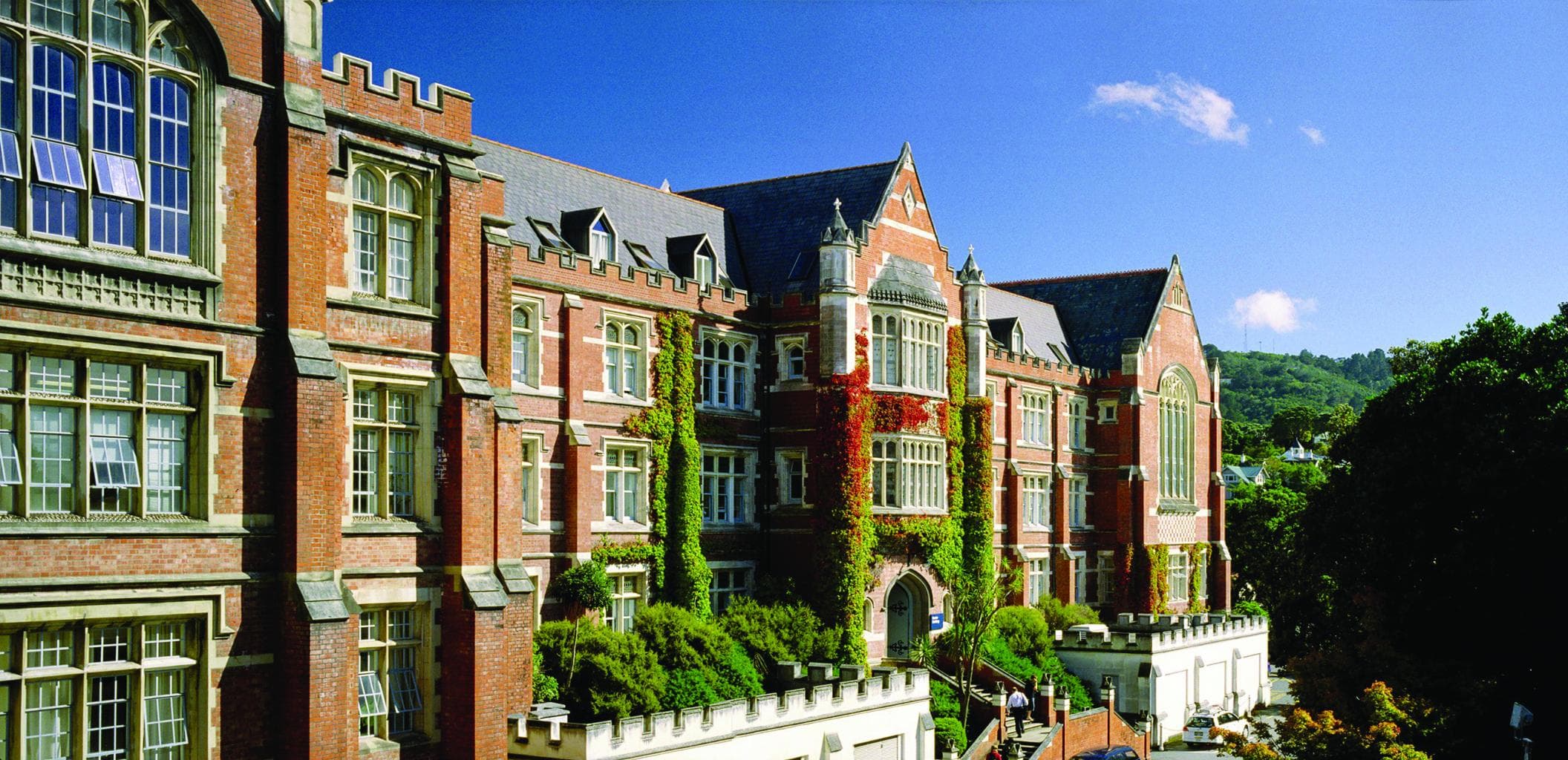 Victoria University of Wellington university campus in WLG, New Zealand