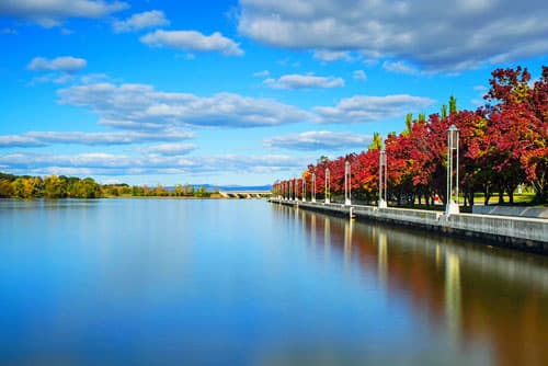 Skyline of Canberra