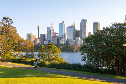 Skyline of Sydney